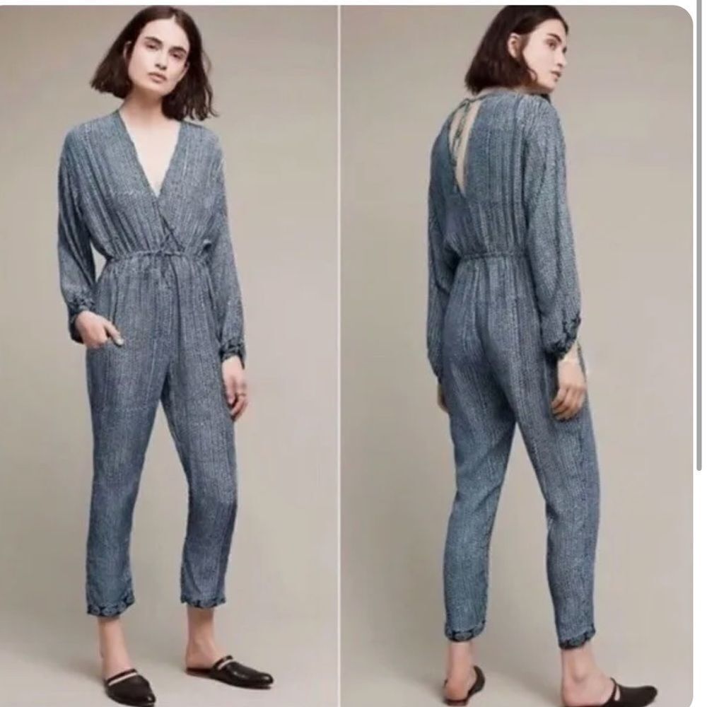 NWT Anthropologie Nat by Natalie Martin Claudette Jumpsuit